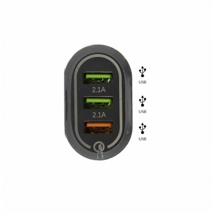 Elektromos cigi 3 Port USB 5V  QC 3.0 intelligens gyorstöltő
