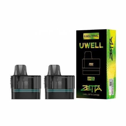 Obrázok z Uwell Zetta Pod 10ml 0.8 Ohm (2db)