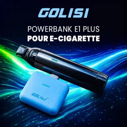 Elektromos cigi Golisi Powerbank E1 PLUS 1600mAh