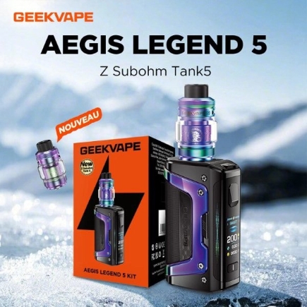 Elektromos cigi Geekvape Aegis Legend 5 Zeus Sub Ohm Kit